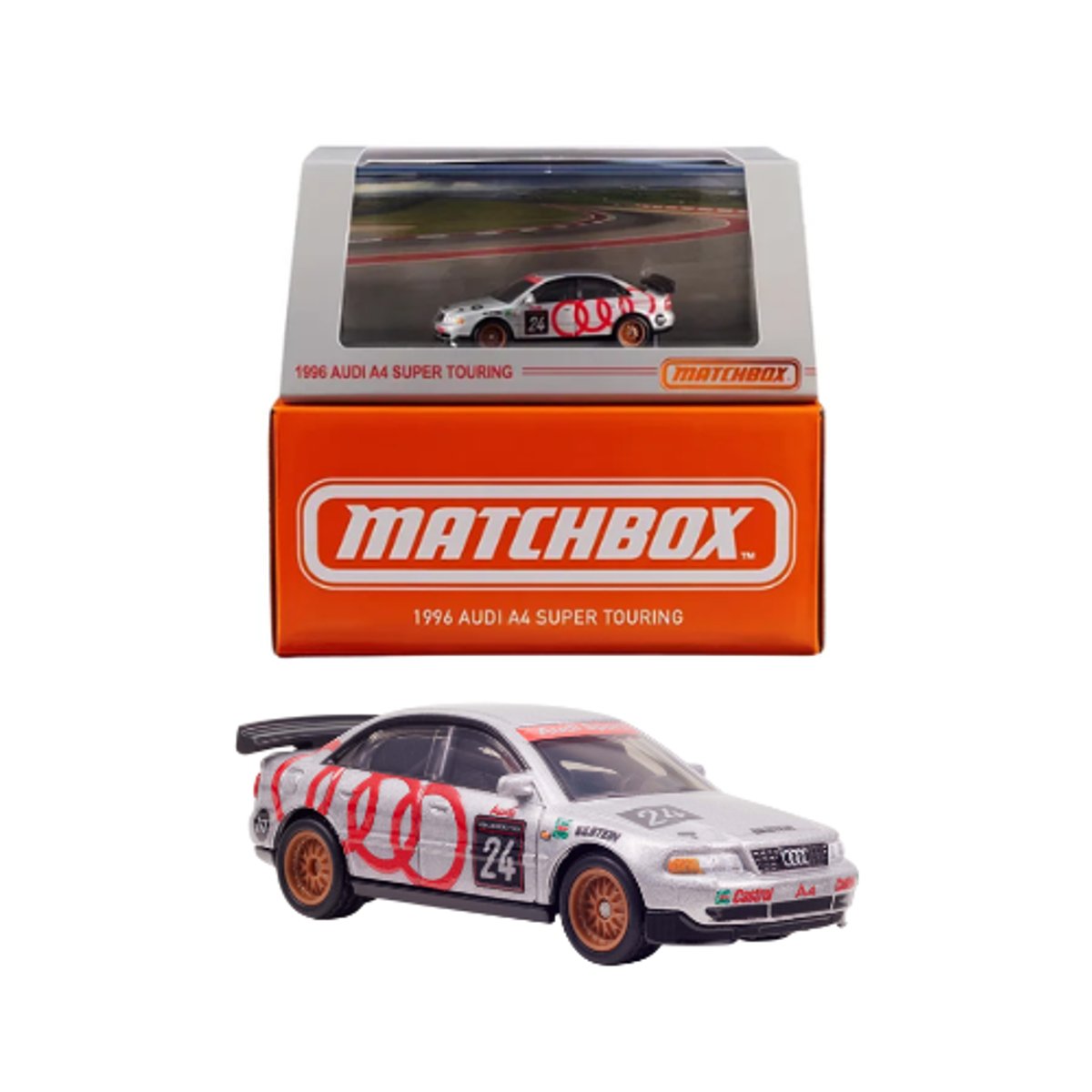 1996 Audi A4 Super Touring - Matchbox Mattel Creations
