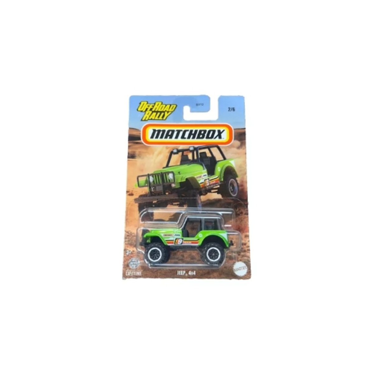 Jeep 4x4 - Off Road Rally - Matchbox