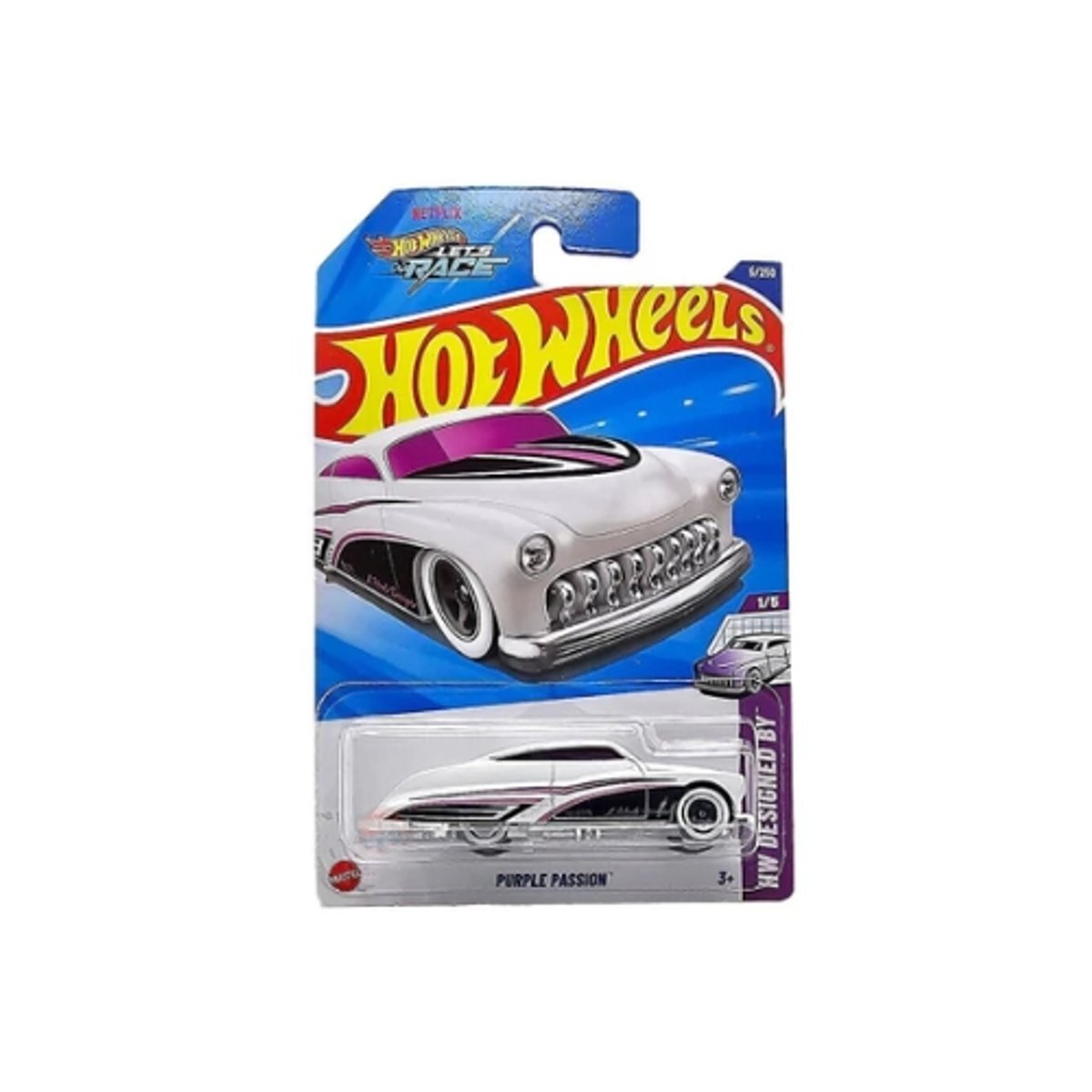 Purple Passion - Lets Race - Blanco