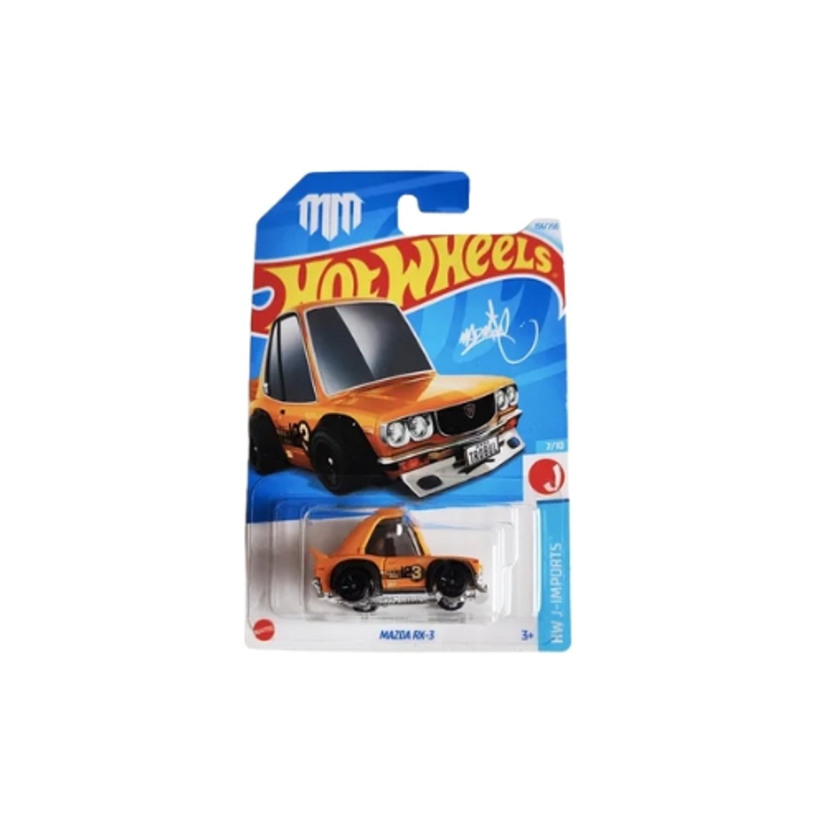 Mazda RX-3 - Blanco - Tooned J-Imports