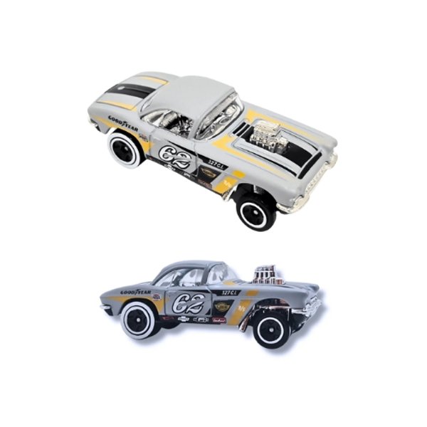 62 CORVETTE GASSER GRIS