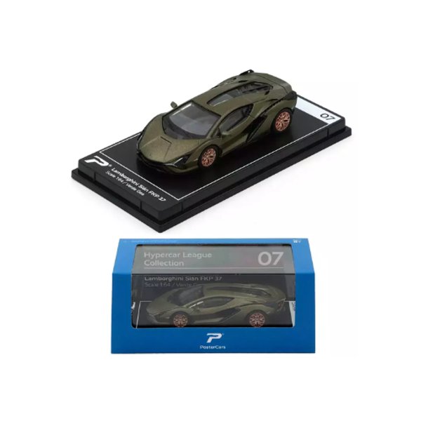 Lamborghini Sian FKP 37 - Verde Gea - PosterCars