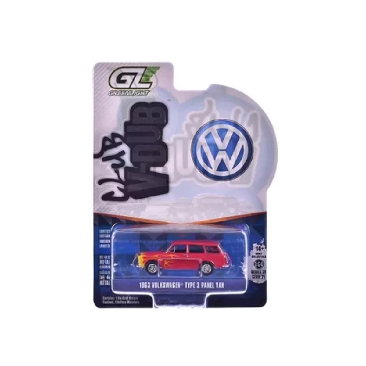 Volkswagen Type 3 panel Van 1963 - Greenlight