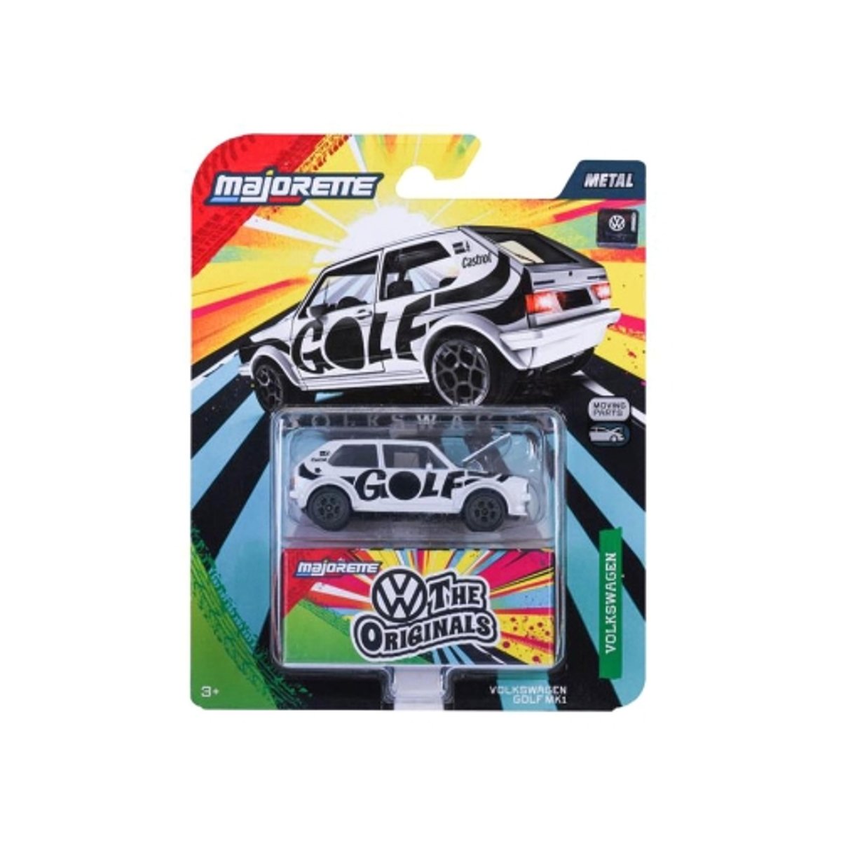 Volkswagen Golf MK1 - Color Blanco - Majorette The Originals