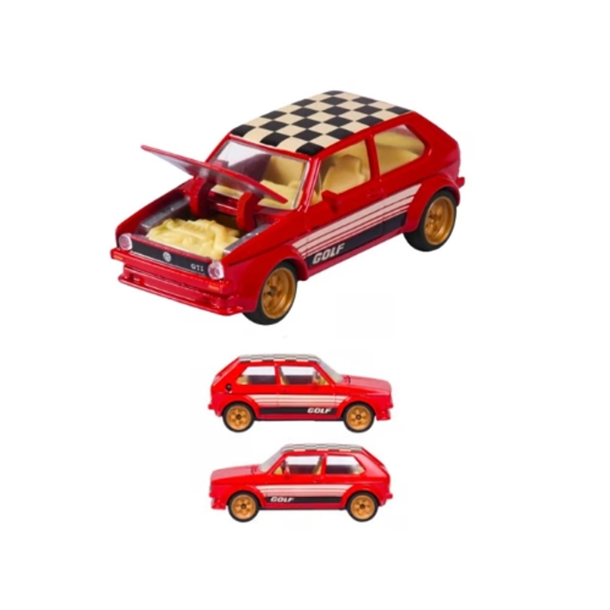 Volkswagen Golf MK1 - Color Rojo - Majorette The Originals 2025 - 2