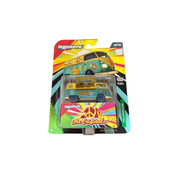 Volkswagen T1 Bus Amarillo/Turquesa - Majorette The Originals