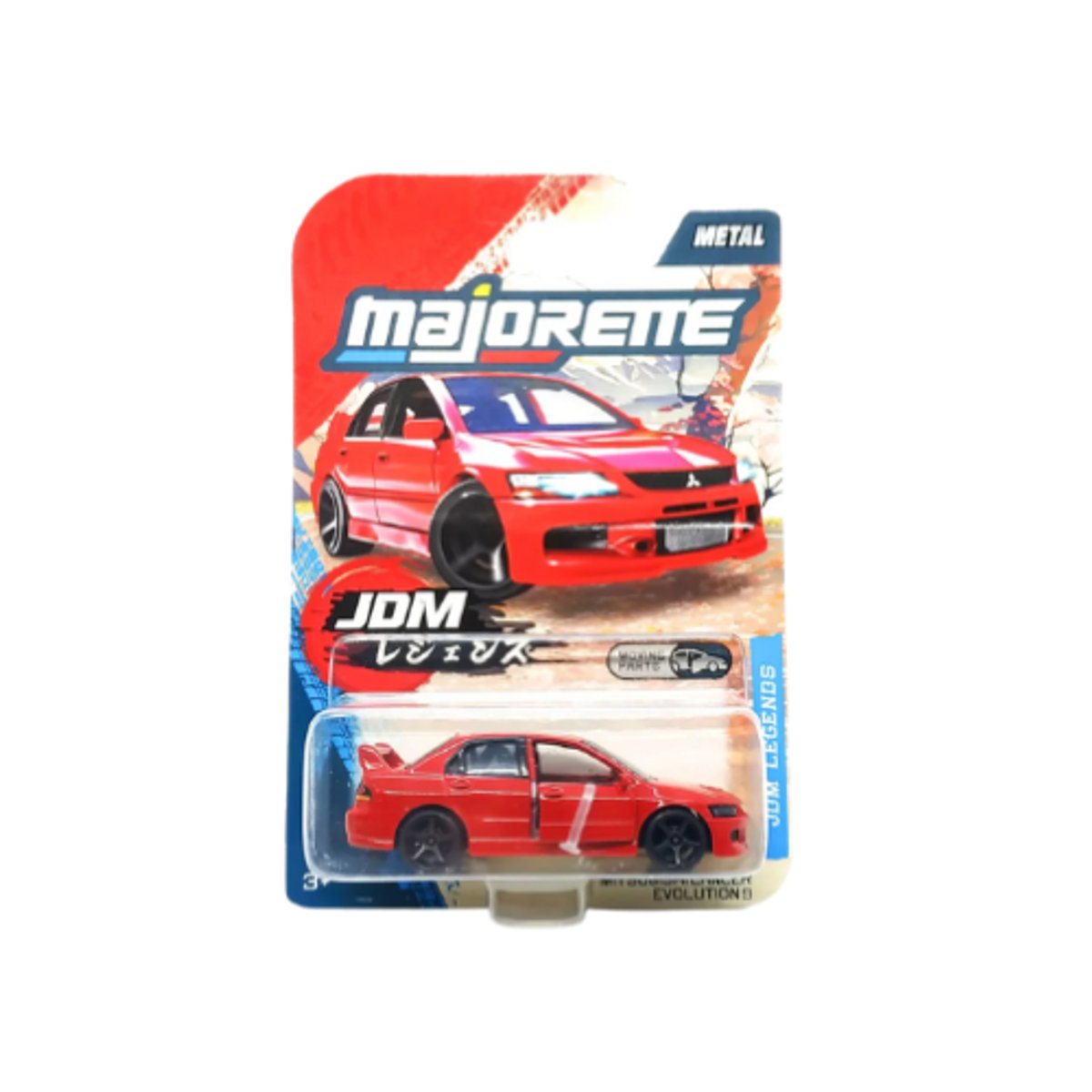 Mitsubishi lancer Evolution 9 - Majorette JDM Legends