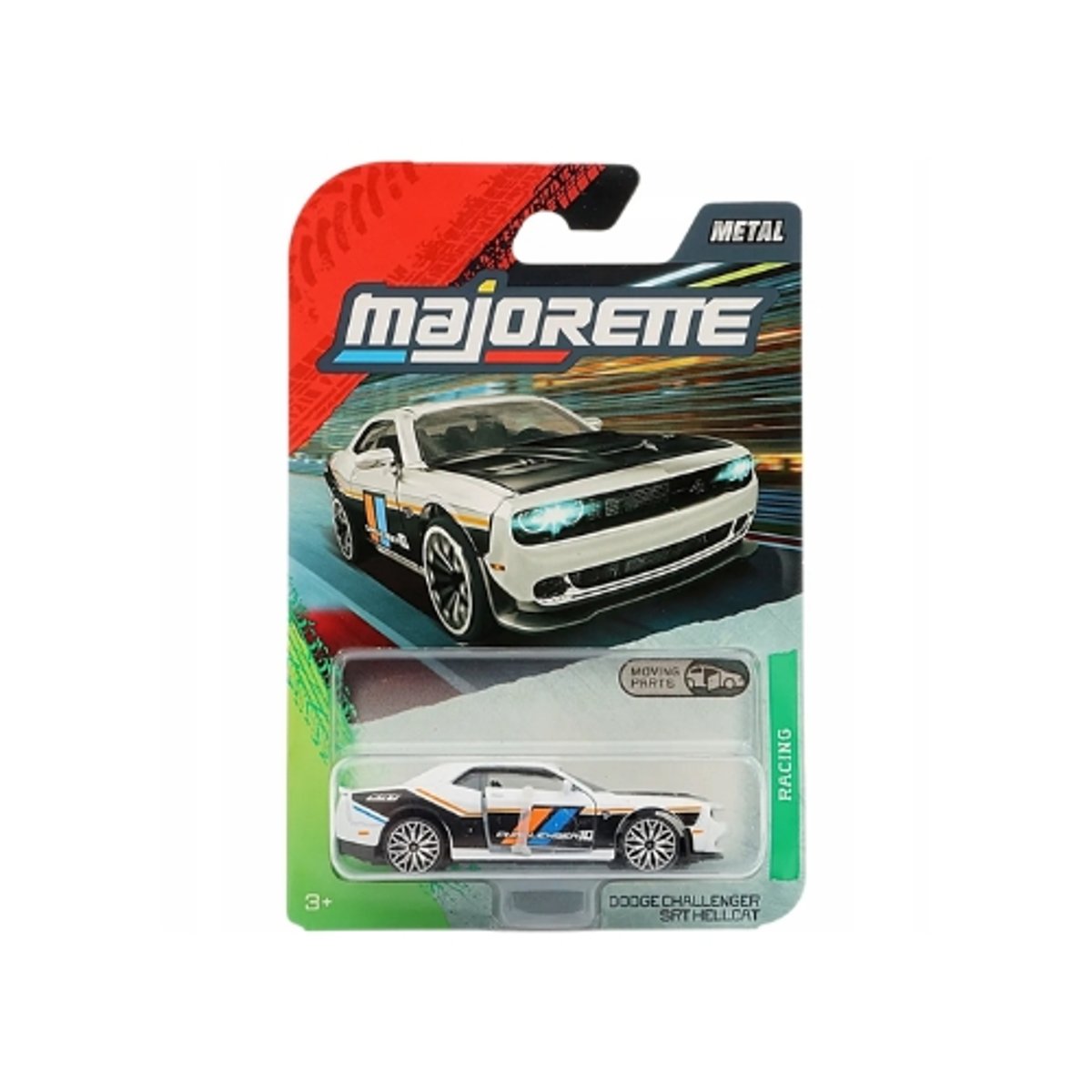 Dodge Challenger SRT Hellcat - Majorette Racing