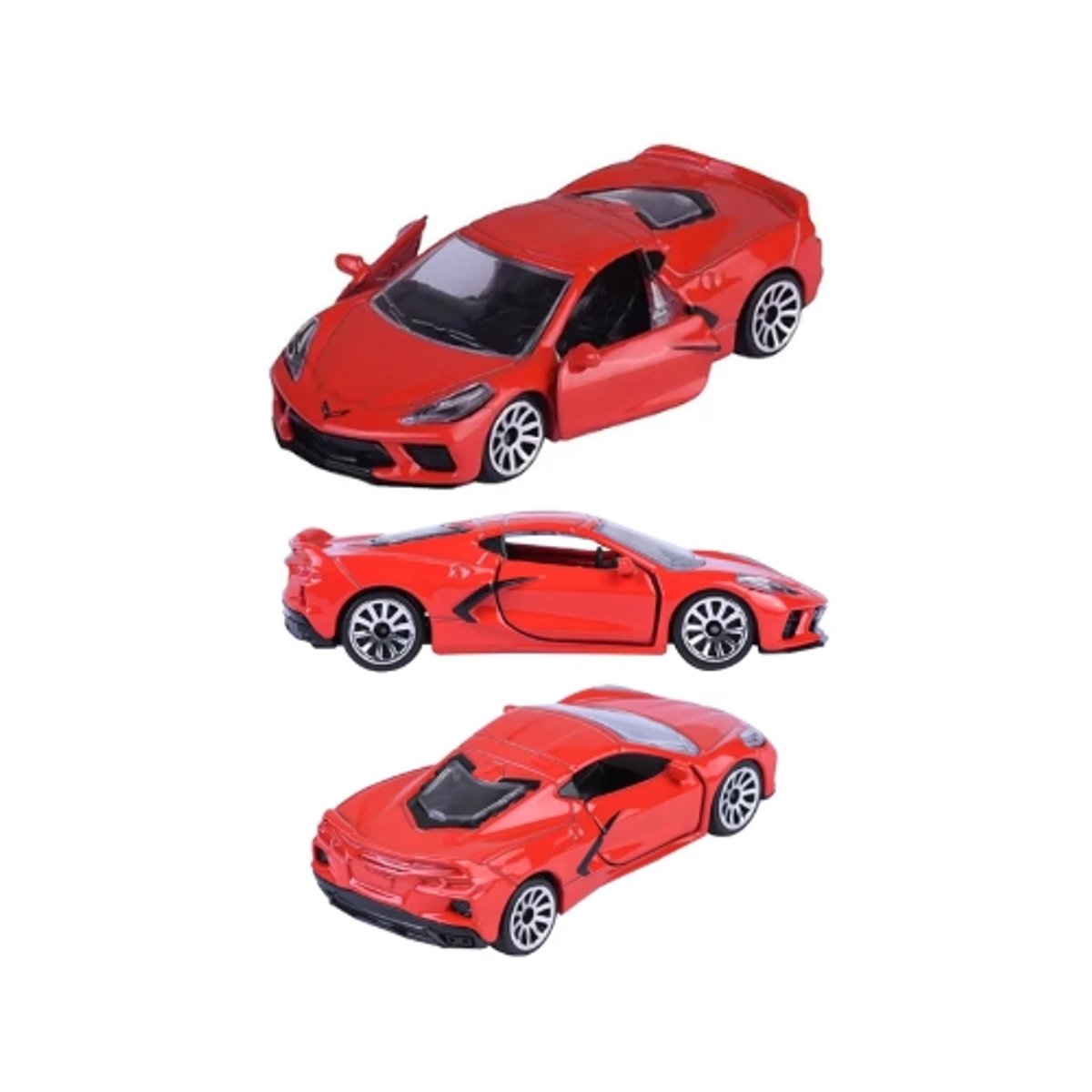 Chevrolet Corvette Stingray - Color Rojo - Majorette Showroom - 2