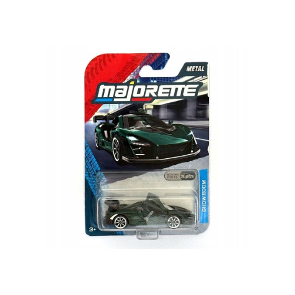 Mclaren Senna - Color Verde - Majorette Showroom