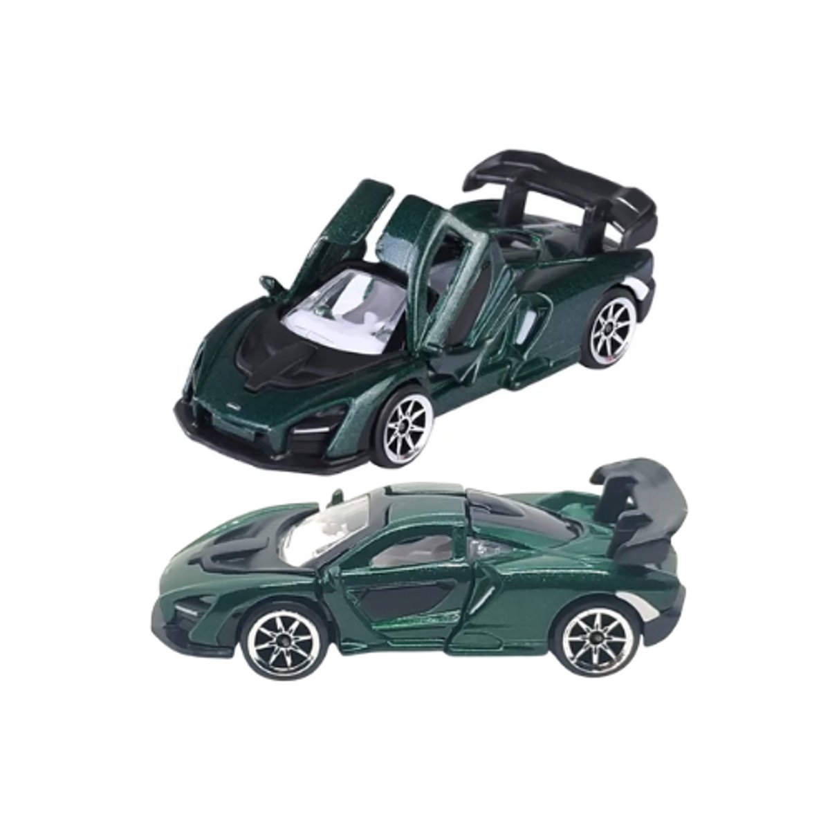 Mclaren Senna - Color Verde - Majorette Showroom - 2