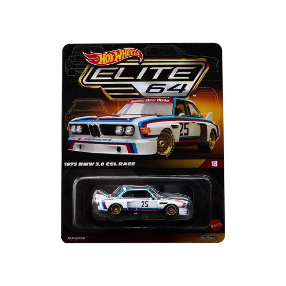 1975 BMW 3.0 CSL Race - Elite 64