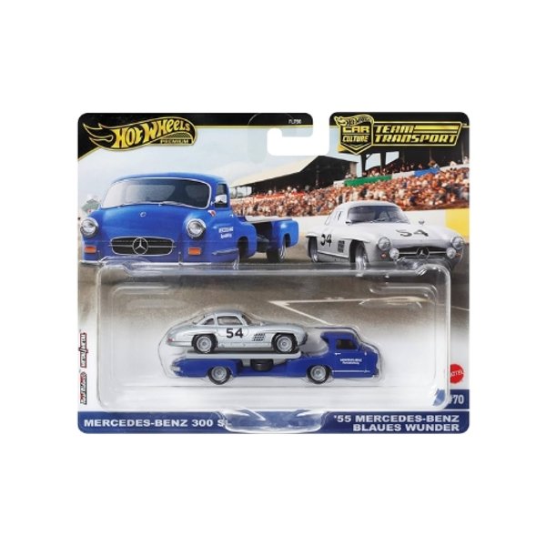 Mercedes Benz 300 SL - 55 Mercedes Benz Blaues Wunder - Team Transport