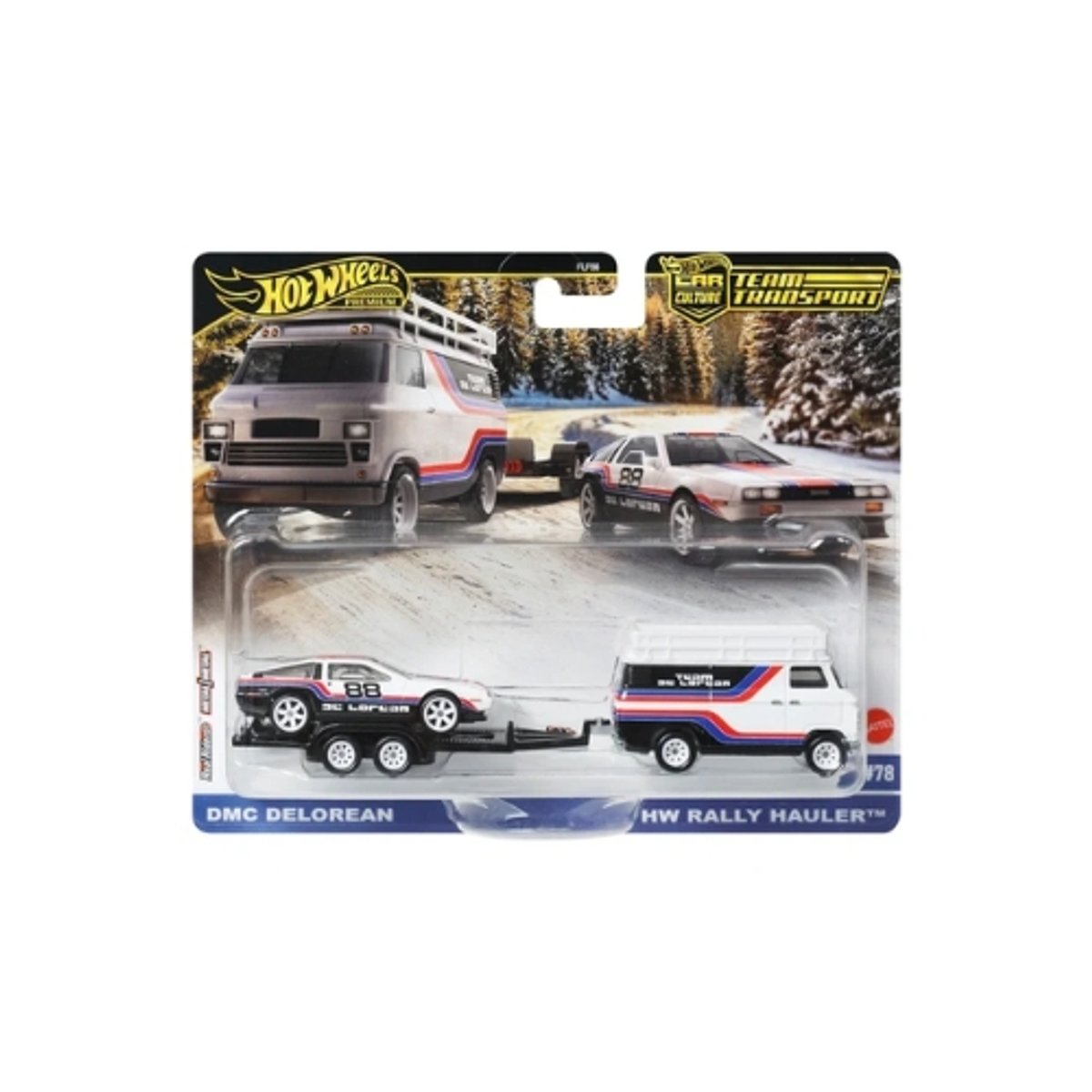 DMC Delorean - HW Rally Hauler - Team Transport