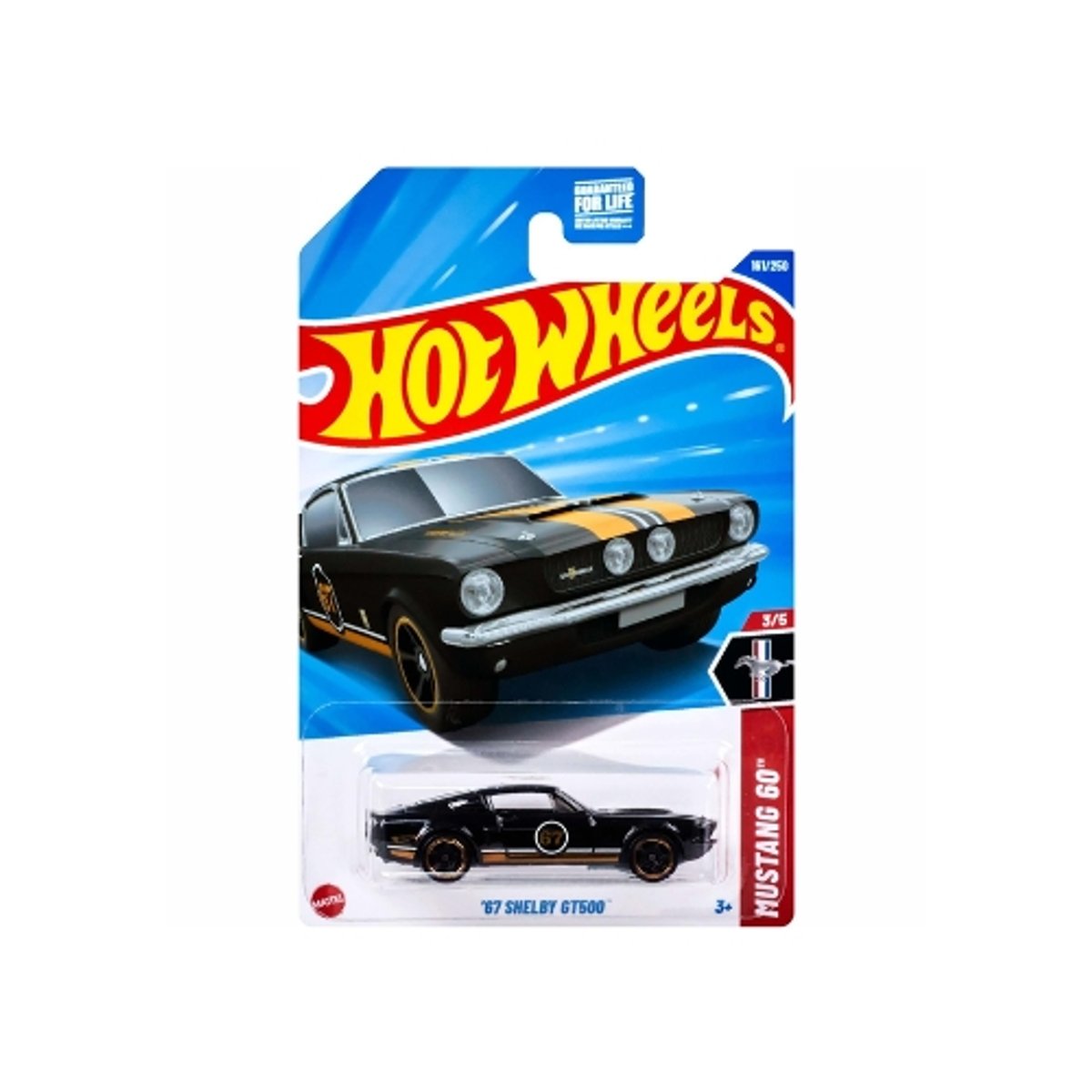 Shelby GT500 67 - Negro - Caja P 025