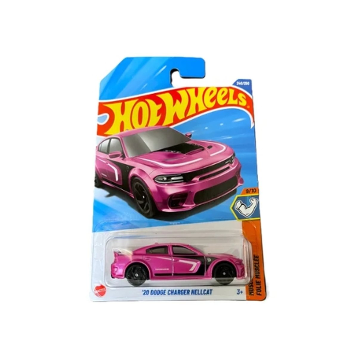 Dodge Charger Hellcat 2020 - Rosado - Caja P 025