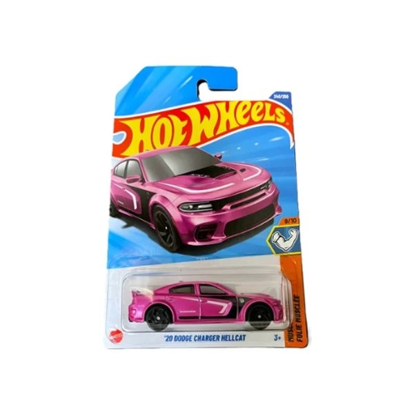 Dodge Charger Hellcat 2020 - Rosado - Caja P 025