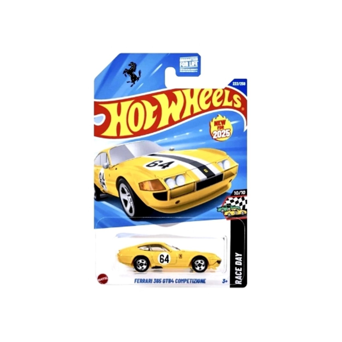 Ferrari 365 GTB4 Compatezione - Amarillo - Caja q 025