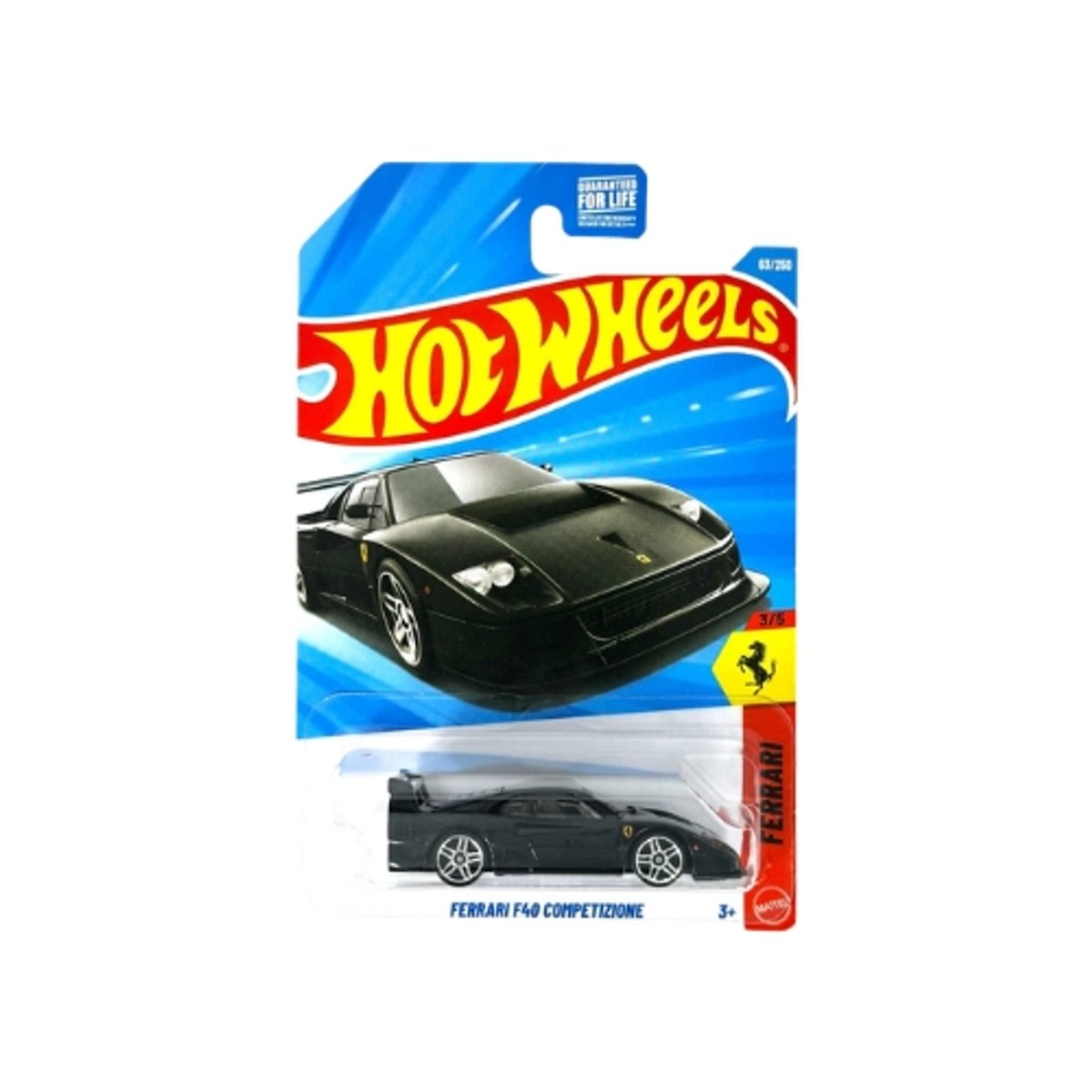 Ferrari F40 Competizione - Negro - Caja D 026