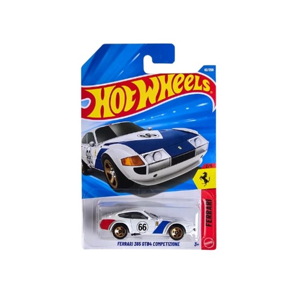 Ferrari 365 GTB4 Compatezione - Blanco - Caja D 026