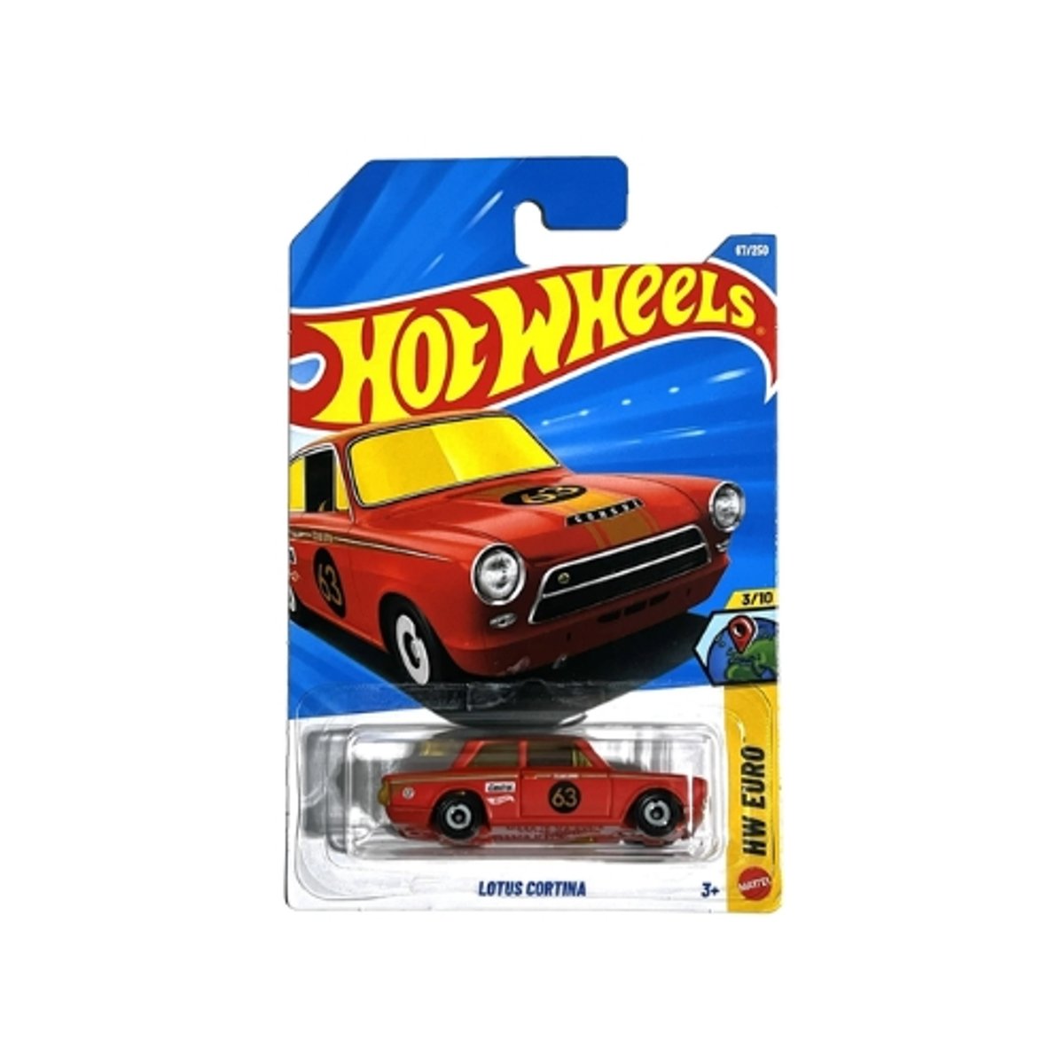 Lotus Cortina - Rojo - Caja D 026