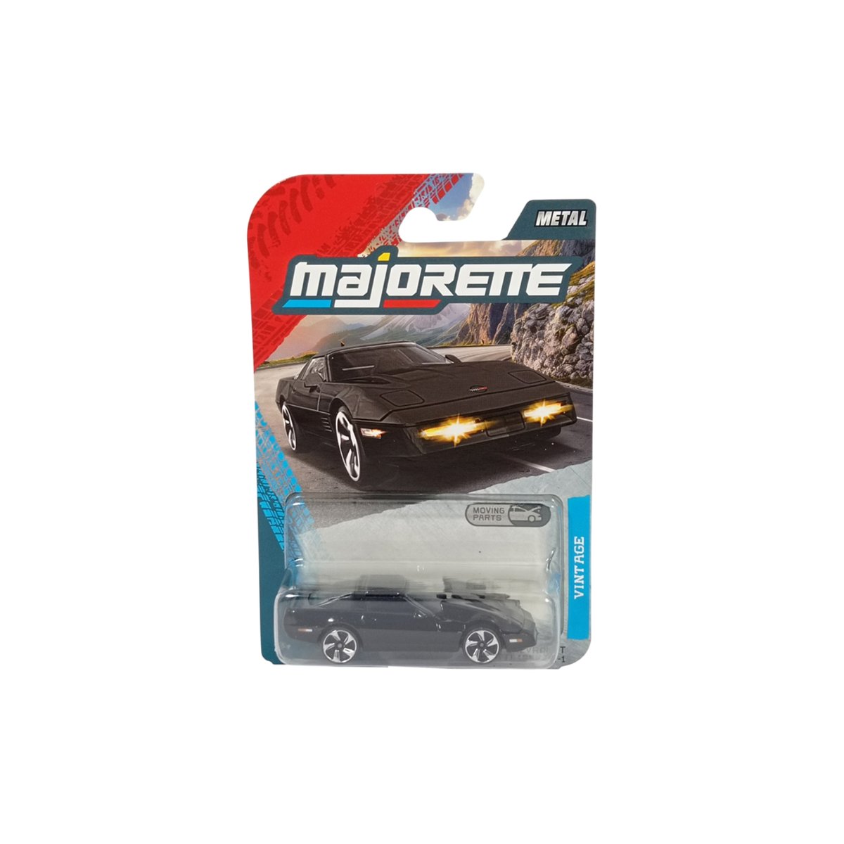 Chevrolet Corvette 1990 ZR-1 - Negro - Majorette Vintage