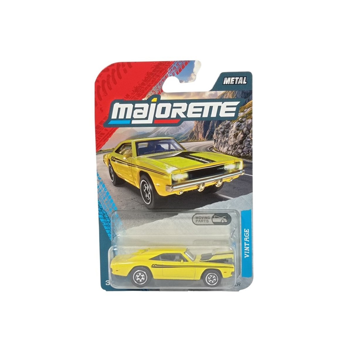 Dodge Charger - Color Amarillo - Majorette Vintage