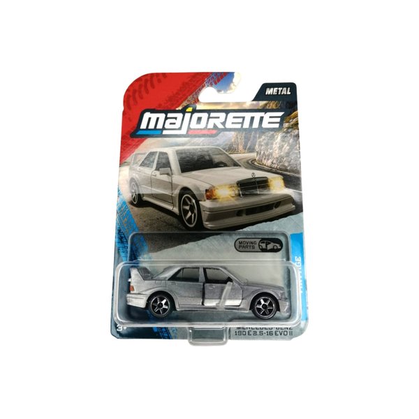 Mercedes Benz 190 E 2.5 EVO II - Color Gris - Majorette Vintage