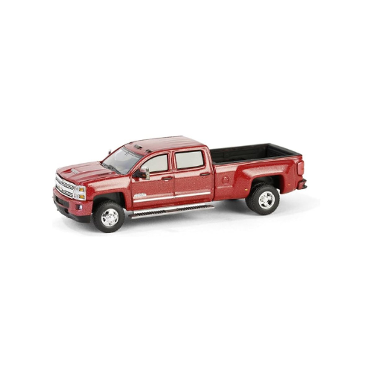  2018 Chevrolet Silverado 3500HD High Country Red - GREENLIGHT 1:64  - 2
