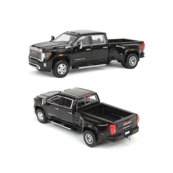 2022 GMC Sierra 3500HD Denali Black 1:64 Diecast Karson Exclusive - GREENLIGHT 