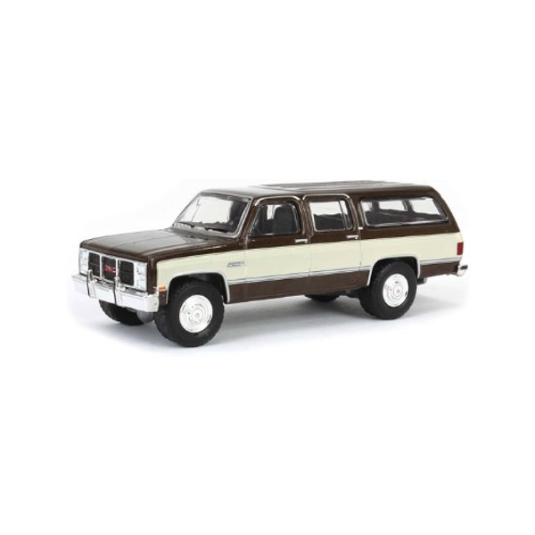 1986 GMC Suburban Brown 2 Tone - GREENLIGHT