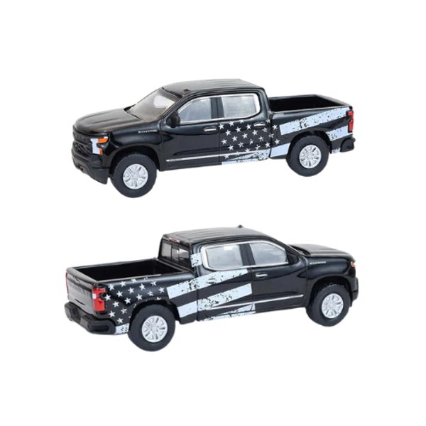 2023 Chevrolet Silverado Stars & Stripes 1:64 - GREENLIGHT