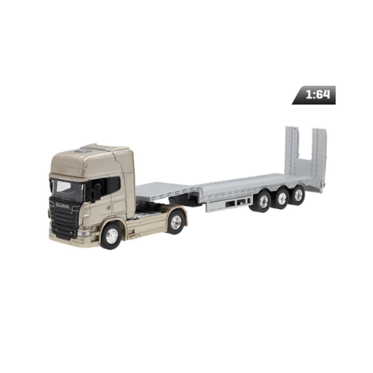 Scania R730 V8 - Transporter 1/64 Welly - 2