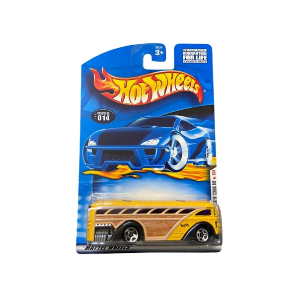 Surfin School Bus - 2001 First Edition - Blue Card