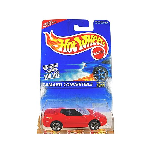 Camaro Convertible #344 - Blue Card
