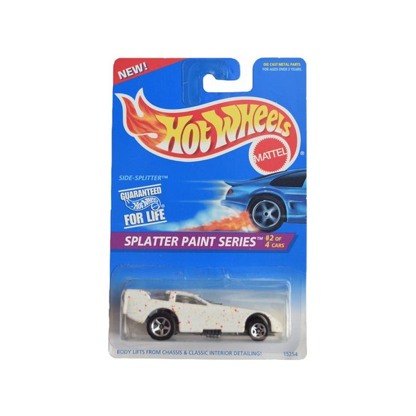 Side-Splitter - Splatter Paint Series - Blue Card