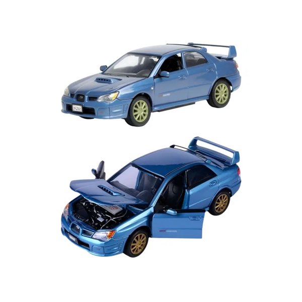 Subaru Impreza WRX STI - Azul -  Escala 1/24 - MotorMax