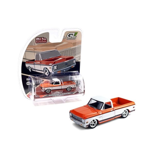 1972 Chevrolet C-10 Short Bed - Rojo - Greenlight