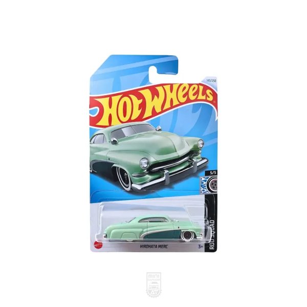 Hirohata Merc - Verde con llantas con borde blanco
