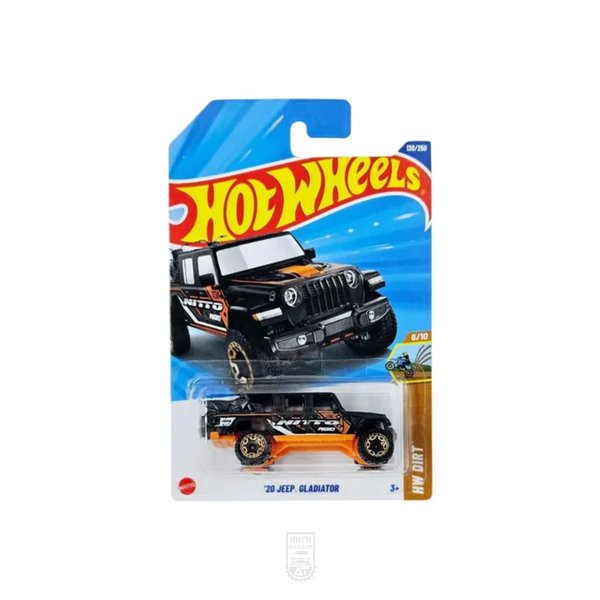 20 Jeep Gladiator - Variante negra Nitto 2025