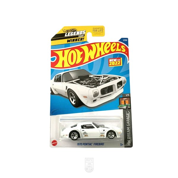 1970 Pontiac Firebird - HW Legends Tour - Variante Blanca