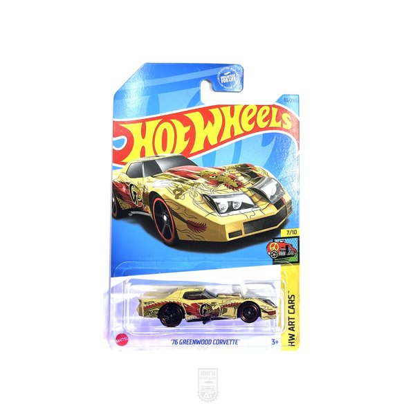 76 Greenwood Corvette - HW ART CARS 7/10