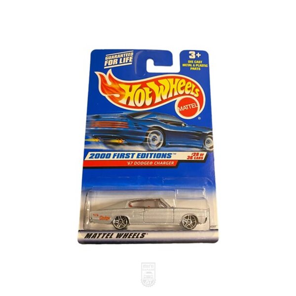 67 Dodge Charger - 2000 First Editions - Blue Card