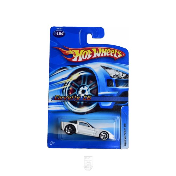 Corvette C6 - Variante Blanca - blue card