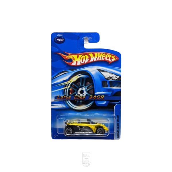 Lotus Elise 340R - 2000 First Editions - Blue Card - Variante Amarilla