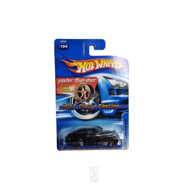 1947 Chevy Fleetline - Negro - Tarjeta corta 