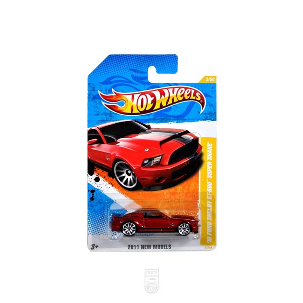 10 Ford Shelby GT500 Super Snake - 2011 New models rojo
