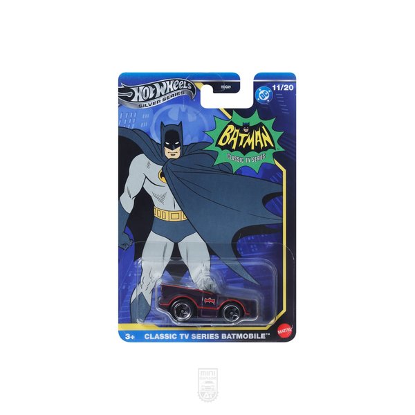 Classic TV Series Batmobile - Silver Series Tooned