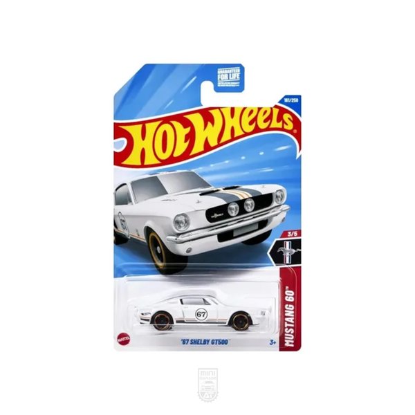 67 Shelby GT500 - Mustang 60 Años - Variante Blanca