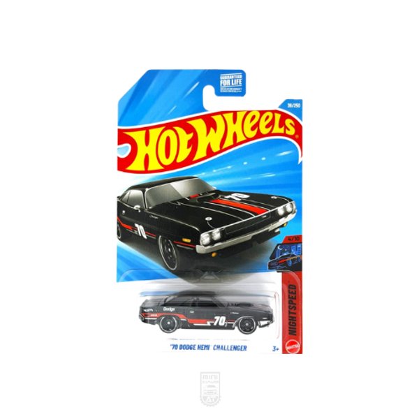 70 Dodge Hemi Challenger - Variante Negra - Caja H 2026
